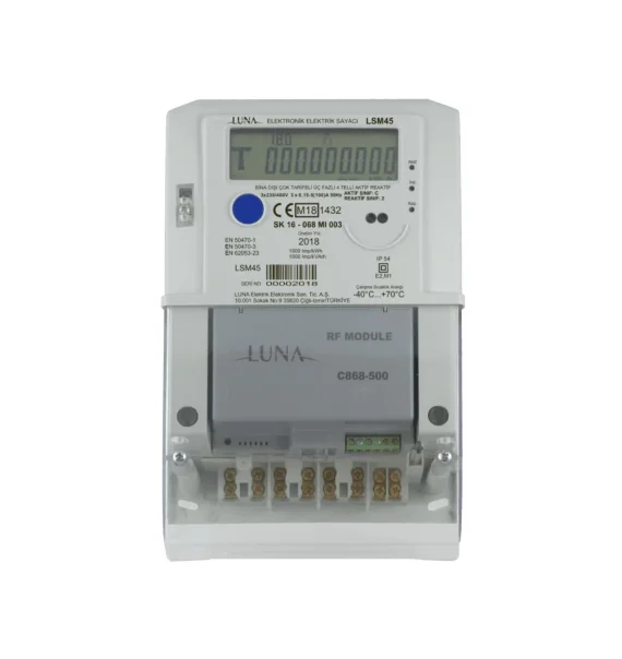 Luna LSM450 modulyar elektrik sayğacı