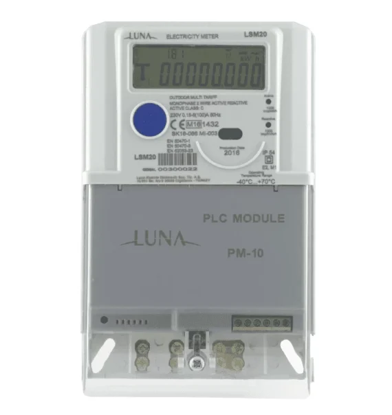 Luna LSM20 modulyar elektrik sayğacı