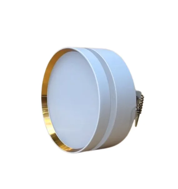 Delux ROMA 46 spot işıq (85×35 mm, ağ+qızılı, 4000K)