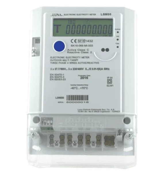 Luna LSM50 modulyar elektrik sayğacı