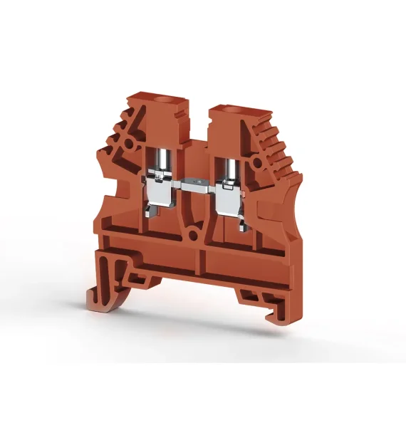 Klemsan AVK 2.5 mm² qırmızı vintli terminal bloku