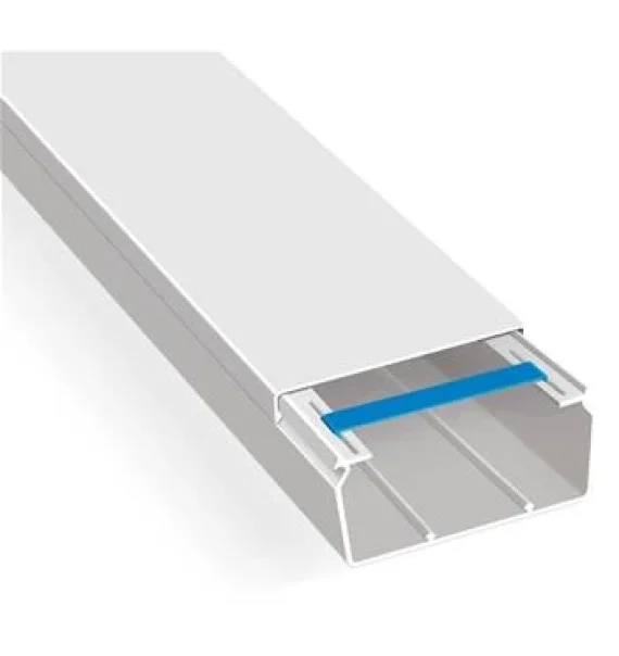 Mutlusan 100x60 mm Xaricdən Qapaqlı Kabel Kanalı (EKO / MEKS / CANALEX Seriyası)