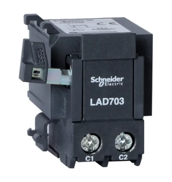 Schneider Electric TeSys Deca LAD703F – Termik yüklənmədən qoruma rölesi – Uzaqdan elektriklə dayandırma – 110 V DC/AC