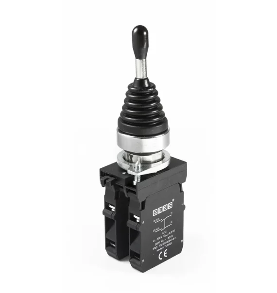 Emas CM Seriyası Metal 2NO+2NO Joystick Kalıcı 4 Vəziyyətli 22 mm — CM707DJ40