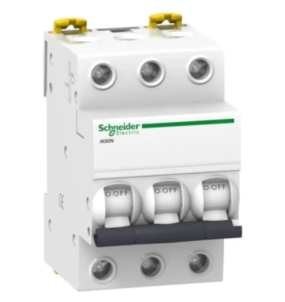 A9K24363 Schneider Electric iK60N Miniatür Avtomat – 3P, 63A, C əyri, 6000A