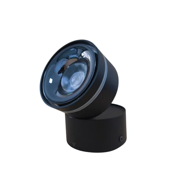 Delux TROYA 20B spot işıq 12W (85×90 mm, qara+gun black, 6500K)