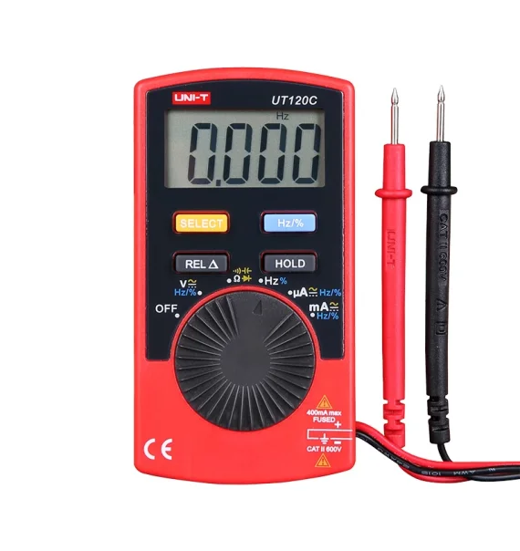UNI-T UT120C Ultra Nazik Rəqəmsal Multimetr (NCV və Tutum Ölçmə ilə)