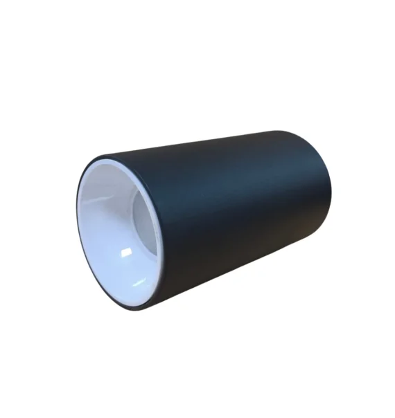 Delux TROYA 18B spot işıq 12W (75×130 mm, qara+ağ, 6500K)