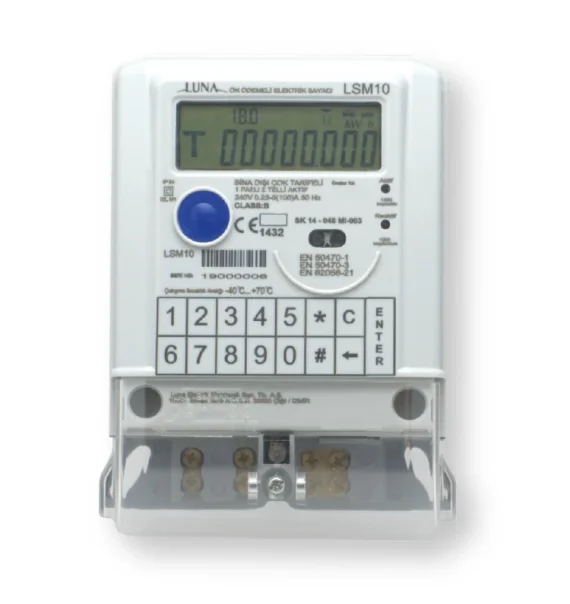 Luna LSM10 modulyar elektrik sayğacı