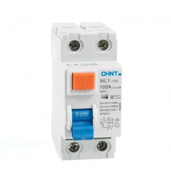 Chint Nl1 100 S 2P 100A 300Ma 10Ka Ac Tip Selektiv Diferensial Acar