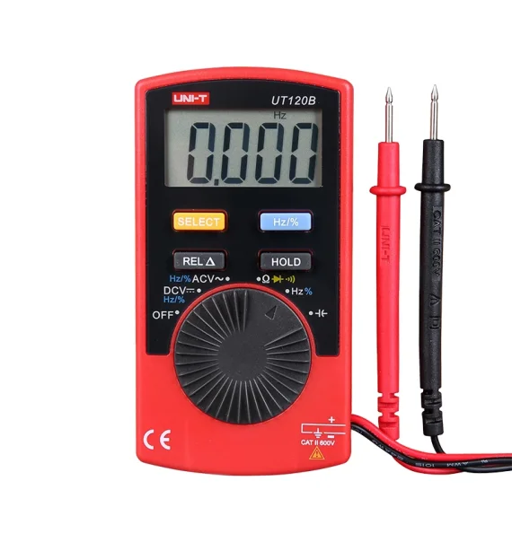 UNI-T UT120B Ultra Nazik Rəqəmsal Multimetr (Əlavə Tutum Ölçümü ilə)