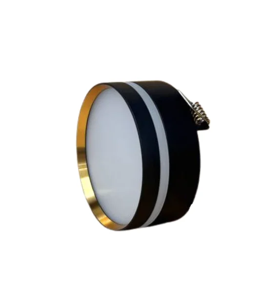 Delux ROMA 46 spot işıq (85×35 mm, qara+qızılı, 4000K)