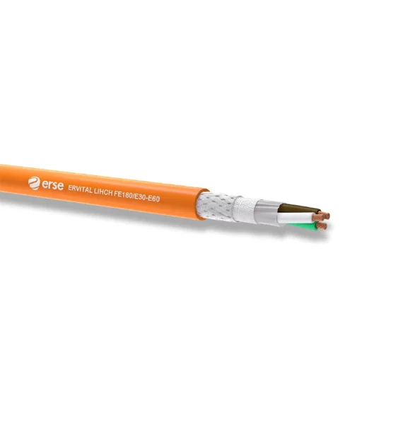 Ervital LIHCH FE180/E30-E60 Yanğına Davamlı Kabel