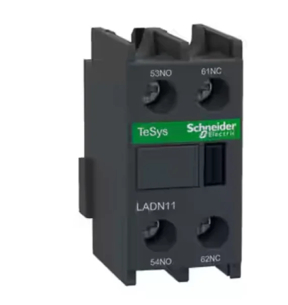 Schneider Electric TeSys D LADN11 – Köməkçi kontakt bloku – 1NO + 1NC – Ön montaj – Vidalı terminallar