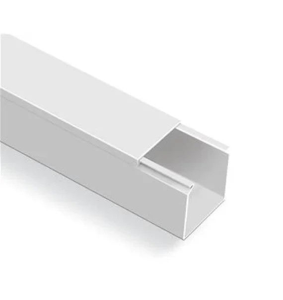 Mutlusan 100x100 mm Xaricdən Qapaqlı Kabel Kanalı (EKO Seriyası)