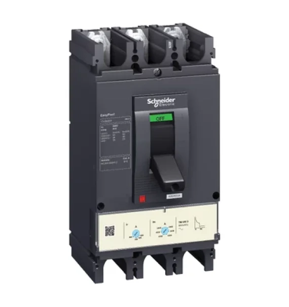 LV563306 Schneider Electric EasyPact CVS630F avtomat açar, TM-D 600A açma bloklu, 3 qütblü, 36kA, 415V