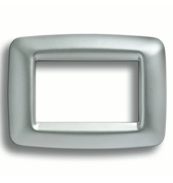 Gewiss PLAYBUS GW32752 – 2 modullu çərçivə, texnopolimer, satin, Soft Chrome