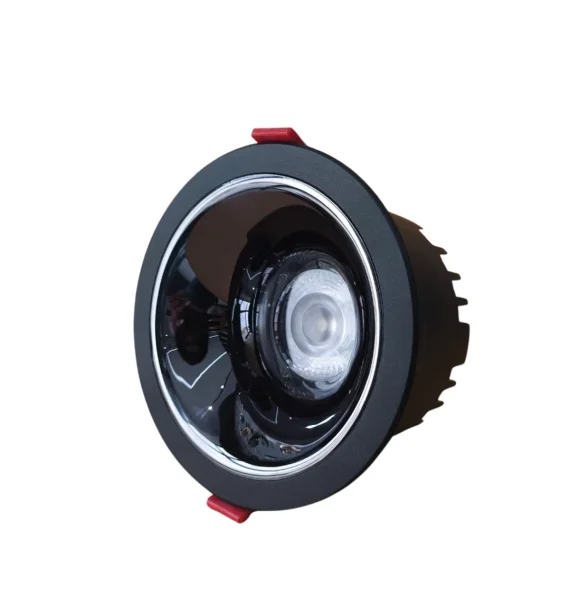 Delux ROMA 32B spot işıq (128 mm, qara + gun black, 20W 4000K)