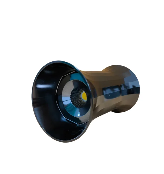 Delux TROYA 33GB spot işıq (70×119 mm, gun black)