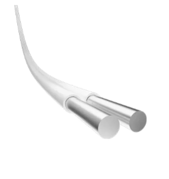 (H05VH-U) PVC izolyasiyalı paralel yerləşdirilmiş mis elektrik naqili