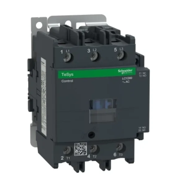 LC1D80M7 Schneider Electric TeSys D Kontaktor – 3P (3NA) – 80A, 220V AC 50/60Hz standart bobin