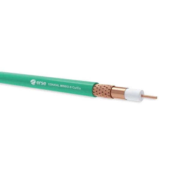 Erse COAXIAL MINI/U-6 Cu/Cu HFFR Koaksial Kabel