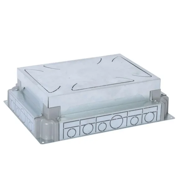 Legrand 088091 – 18 modullu Floor Box alt qutusu (beton üçün)