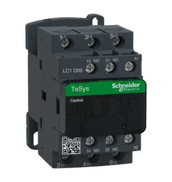 LC1D09M7 Schneider Electric TeSys D Kontaktor – 3P (3 NA) – AC-3 – <= 440 V 9 A – 220 V AC Bobin