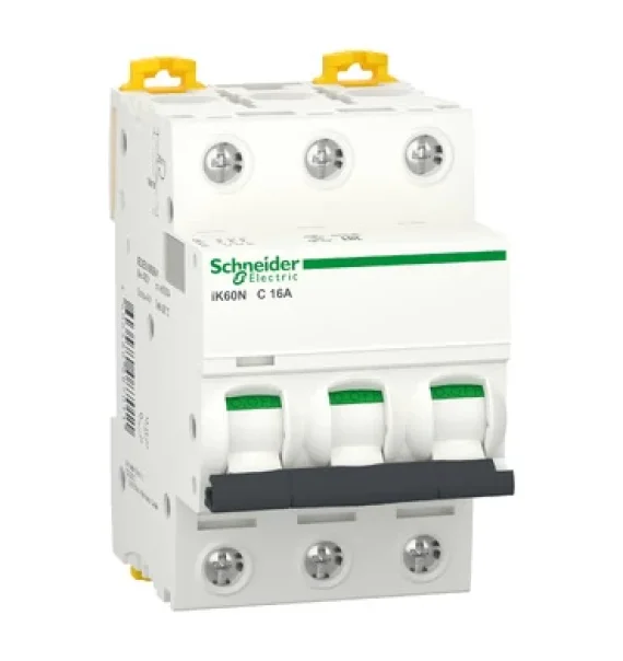A9K24316 Schneider Electric iK60N Miniatür Avtomat – 3P, 16A, C əyri