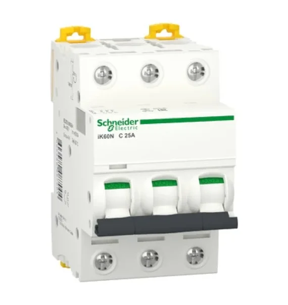 A9K24325 Schneider Electric iK60N Miniatür Avtomat – 3P, 25A, C əyri