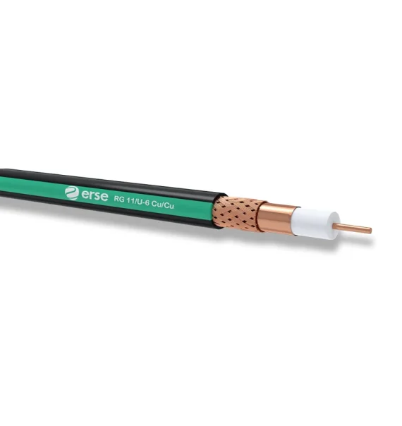 Erse RG 11/U-6 Cu/Cu Koaksial Kabel