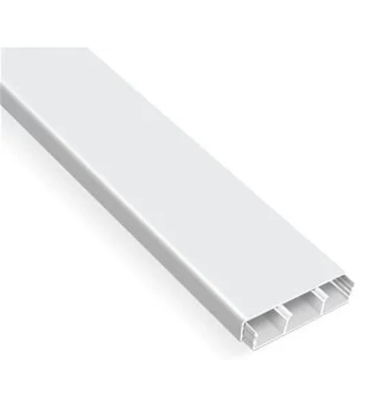 74x20 mm Döşəmə kənarı kabel kanalı