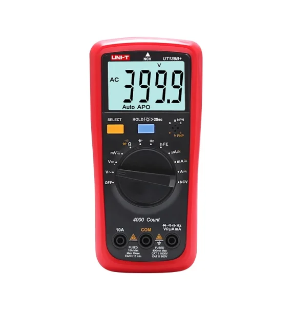 UNI-T UT136B+ Rəqəmsal Multimetr (Əsas Ölçmə Funksiyalı)