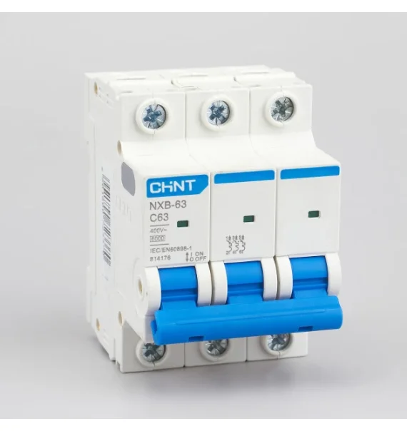 Chint Nxb 63 3P 63A 6Ka Xarakteristika C Avtomatik Acar