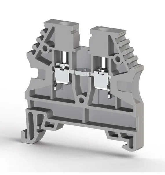Klemsan AVK 2.5 mm² boz vintli terminal bloku