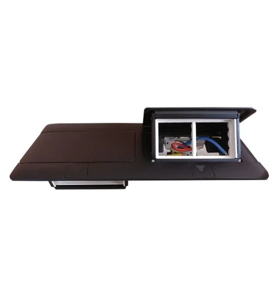 Legrand 800802 – 8 modullu qara Floor Box