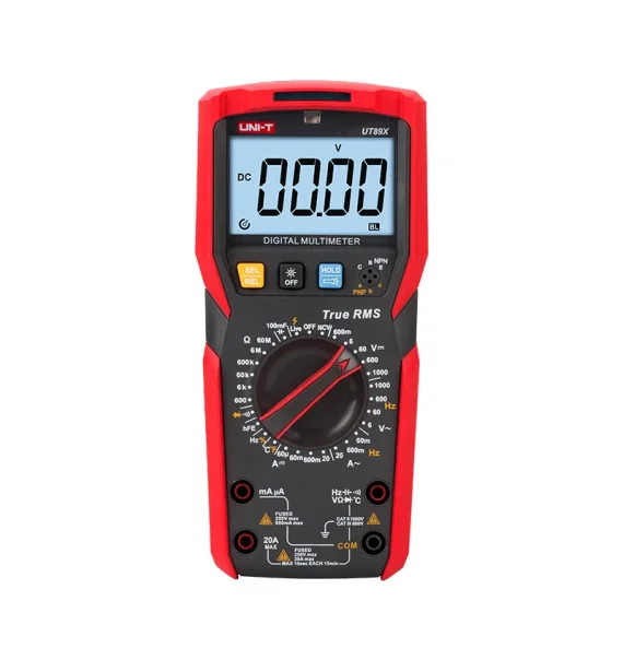 UNI-T UT89X Rəqəmsal Multimetr (True RMS və NCV Funksiyalı)