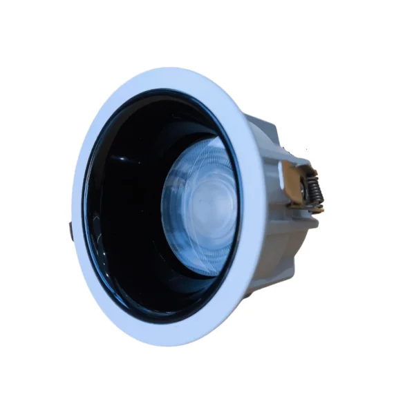 Delux ROMA 47 spot işıq (85 mm, ağ + qara, 12W 4000K)