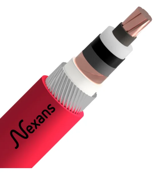 Nexans Zirehli Kabel CU/XLPE/CTS/LSZH/AWA/LSZH – 6.35/11 kV