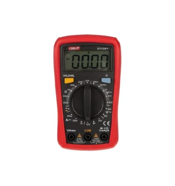 UNI-T UT33B+ Rəqəmsal Multimetr (Batareya Test Funksiyalı)