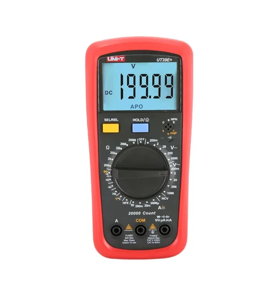 UNI-T UT39E+ Rəqəmsal Multimetr (NCV və Geniş Funksiyalı)