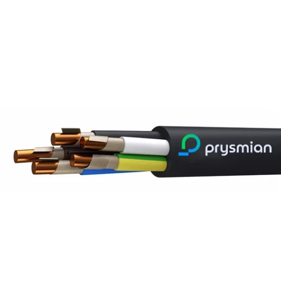 Prysmian PPGng(A)-FRHF 660V – Mis keçiricili, halogensiz izolyasiyalı, yanğına davamlı, alovun yayılmasına qarşı və aşağı tüstülü enerji kabeli