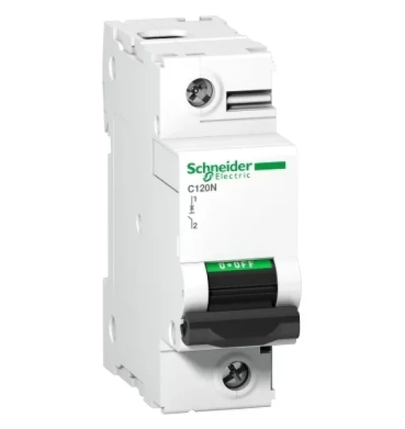 A9N18358 Schneider Electric Acti 9 C120N Avtomat – 1P, 100A, C əyrisi, 10kA (IEC 60947-2)