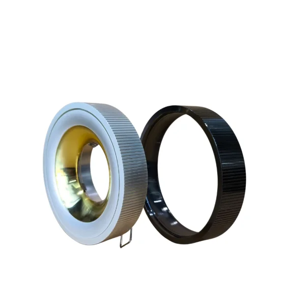 Delux PUMA 05 spot işıq (98×25 mm, rəng: gun black)