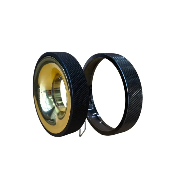 Delux PUMA 06 spot işıq (98×25 mm, müxtəlif rənglər: qızılı, qara)