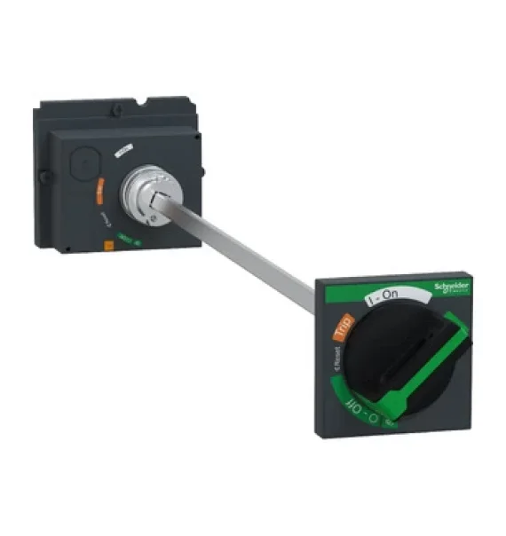 LV429338T Schneider Electric ComPacT NSX 100/160/250 üçün uzadılmış fırlanan qara tutacaq, 185–600 mm, IP55