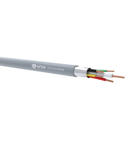 Erse CCTV AI HFFR Koaksial Kabel