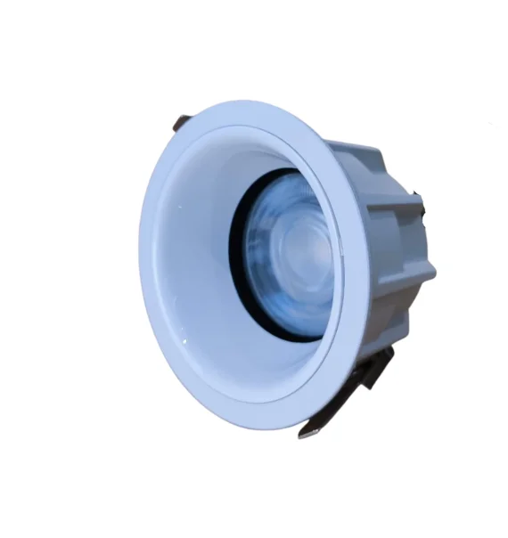 Delux ROMA 46 spot işıq (85 mm, ağ + ağ, 12W 4000K)
