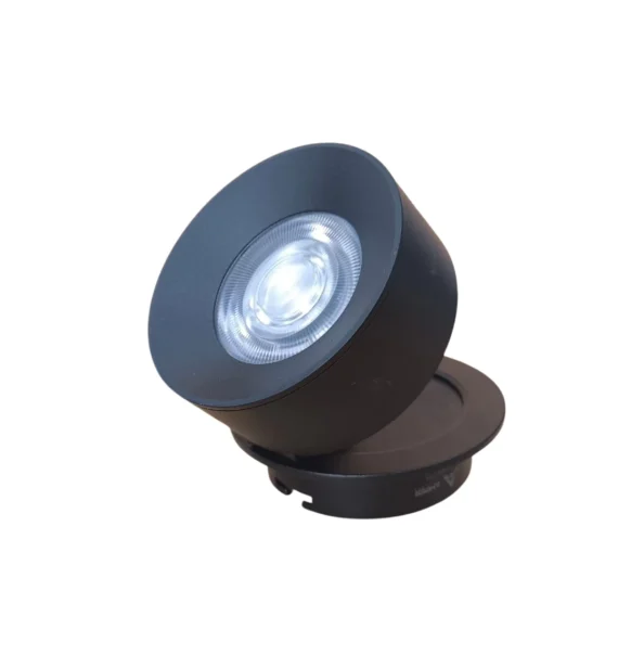 Delux ROMA 33B spot işıq 7W (80 mm, qara, 6500K)
