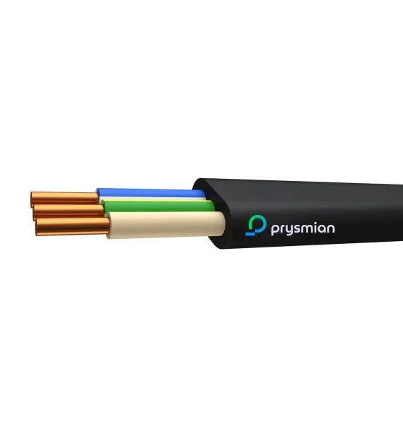 Prysmian PVVPng(A) 660V – Mis keçiricili, PVC izolyasiyalı, alovun yayılmasına qarşı enerji kabeli